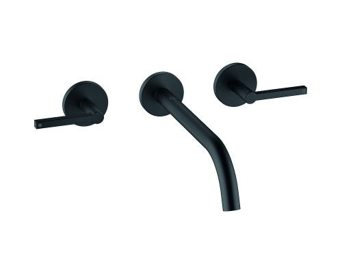 Смеситель для раковины Kludi Nova Fonte Puristic 201463915 Черный матовый