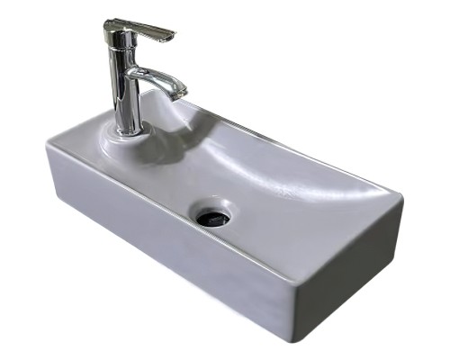 Раковина SantiLine 44 SL-2009RMG Серая матовая