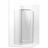 Душевой уголок Ambassador Ritz 100х100 профиль Хром стекло прозрачное