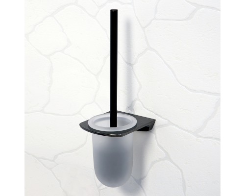 Ершик для унитаза WasserKRAFT Glan K-5127 Черный глянцевый