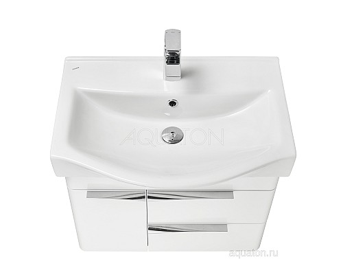 Тумба под раковину Беверли 65 белый Aquaton 1A235301BV010 Тумба под раковину Беверли 65 белый Aquaton 1A235301BV010