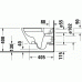 Унитаз Duravit D-Neo 2577090000 подвесной без сиденья