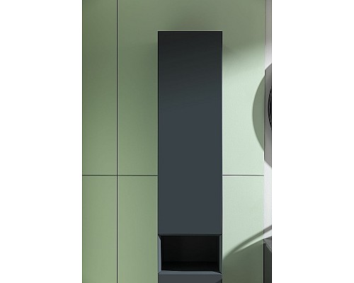 Шкаф пенал Allen Brau Infinity 35 L 1.21010.AM подвесной Антрацит матовый