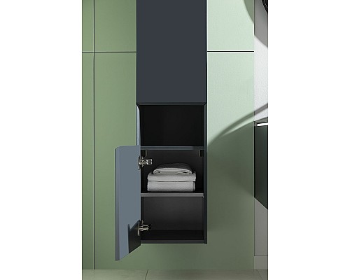 Шкаф пенал Allen Brau Infinity 35 L 1.21010.AM подвесной Антрацит матовый