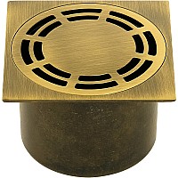 Душевой трап Migliore Ricambi 20204 с решеткой Бронза