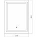Зеркало Azario Рига 60 ФР-00001378 с подсветкой с сенсорным выключателем