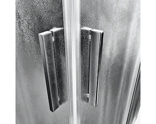 Душевой уголок Vincea Garda VSS-1G100CLB 100х100 профиль Черный стекло прозрачное