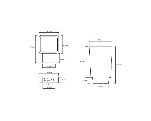 Держатель зубных щеток стакан Bemeta 135011010