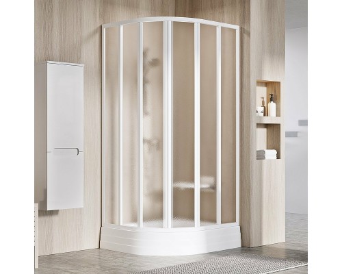 Душевой уголок Ravak Supernova SKKP6-90 90x90 профиль Белый стекло Grape