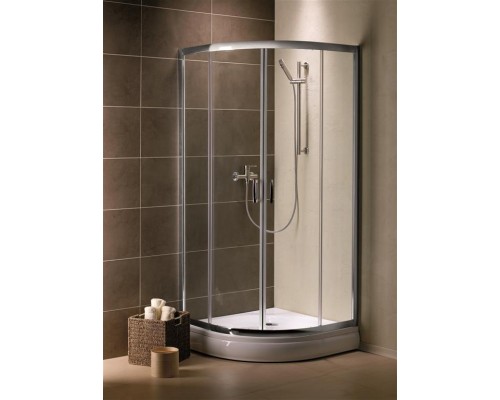 Дверь Furo Walk-in Black 788x200 прозрачное 8 мм правая 1/2