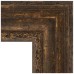 Зеркало Evoform Exclusive 92х62 BY 3430 с фацетом в багетной раме - Состаренное дерево с орнаментом 120 мм