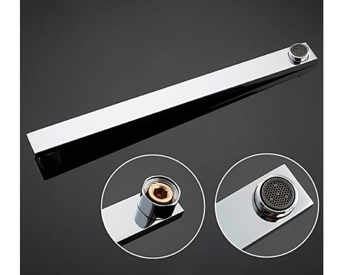 Смеситель для ванны Gappo G07 G2207-7 универсальный Белый Хром