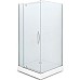 Душевой уголок Alex Baitler 90х90 AB214-90 профиль Хром стекло прозрачное