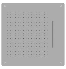 Верхний душ RGW Shower Panels SP-74 21140274-01 Хром