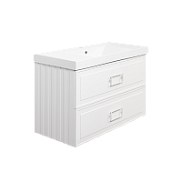 Тумба под раковину La Fenice Cubo Bianco TWIN белый 100