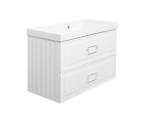 Тумба под раковину La Fenice Cubo Bianco TWIN белый 100