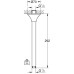 Кронштейн для верхнего душа Grohe Rainshower Grandera Хром
