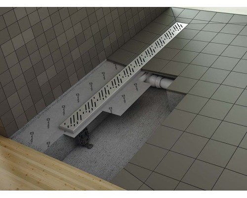 Душевая плита Radaway RadаDrain 109x79 с решеткой Rain