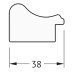 Зеркало Evoform Definite 70х70 Черненое серебро