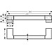 Поручень Hansgrohe AddStoris 41744000 Хром
