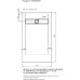 Душевой поддон из искусственного камня Aquanet Delight 160x80 Белый