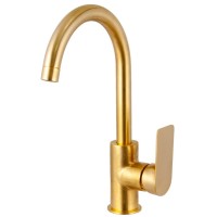 Смеситель для кухни высокий Remer Infinity Золото