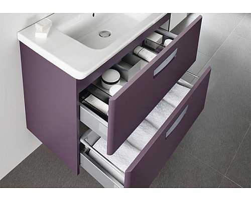Тумба под раковину Roca The Gap 70 ZRU9302741 подвесная Фиолетовая