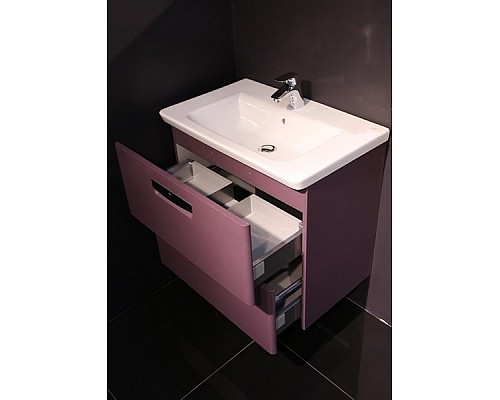 Тумба под раковину Roca The Gap 70 ZRU9302741 подвесная Фиолетовая