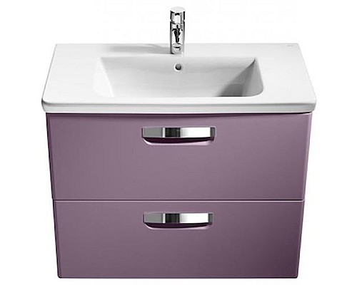 Тумба под раковину Roca The Gap 70 ZRU9302741 подвесная Фиолетовая