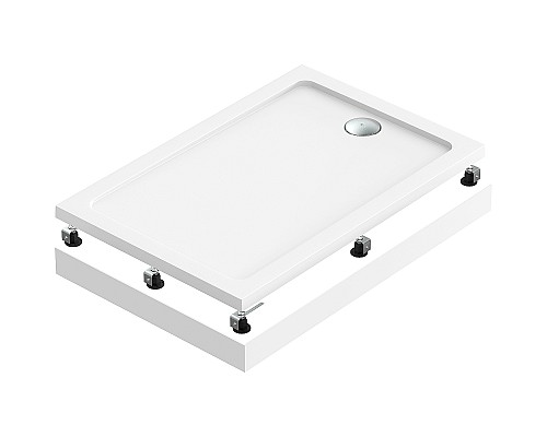 Акриловый поддон для душа Bas Олимпик 120х80 ПН00056 Белый