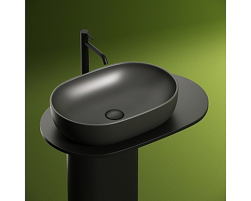 Раковина-чаша Ceramica Nova Element 60 CN6047MDH Темный антрацит матовый Раковина-чаша Ceramica Nova Element 60 CN6047MDH Темный антрацит матовый