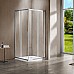 Душевой уголок Vincea Garda 120x80 VSS-1G8012CL профиль Хром стекло прозрачное