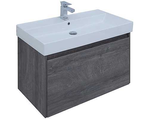 Тумба под раковину Aquanet Nova Lite 90 242269 подвесная Дуб рошелье