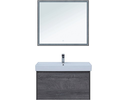 Тумба под раковину Aquanet Nova Lite 90 242269 подвесная Дуб рошелье