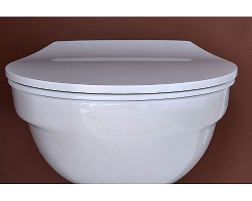 Сиденье для унитаза Jacob Delafon Patio E23157-00 Белое с микролифтом