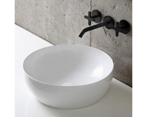 Раковина-чаша Azzurra Elegance Circle 40 ELLA040140C0BI/(ECI40 bi)*0 Белая