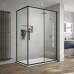 Душевой уголок Vincea Slim-U 120x90 Черный матовый