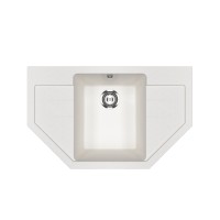 Кухонная мойка Ulgran U-609-341 ультра-белый