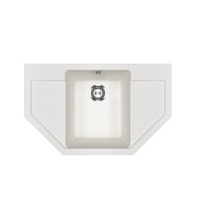 Кухонная мойка Ulgran U-609-341 ультра-белый