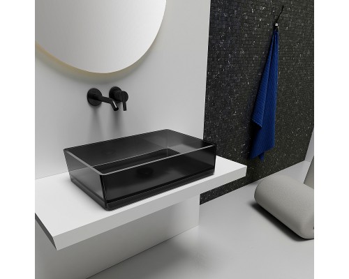 Раковина-чаша Abber Kristall 60 AT2803Onyx Черная