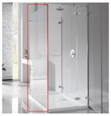 Душевая стенка Radaway Euphoria S3 120 профиль Хром стекло прозрачное