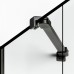 Душевое ограждение NEW TRENDY NEW SOLEO BLACK R 90x90x195 (черный)