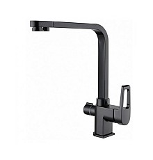 Смеситель для кухонной мойки ZORG Sanitary ZR 334 YF-BLACK