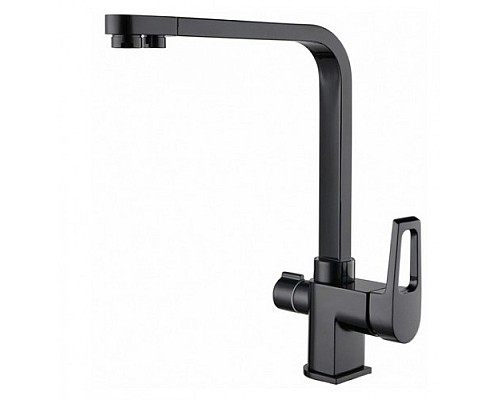 Смеситель для кухонной мойки ZORG Sanitary ZR 334 YF-BLACK