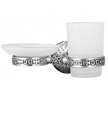 Держатель мыльницы и стакана ZORG AZR 21