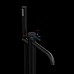 Смеситель для ванны Vincea Desire VTF-1DMB Черный матовый
