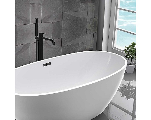 Смеситель для ванны Vincea Desire VTF-1DMB Черный матовый