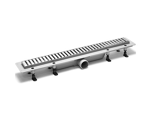 Душевой лоток PlastBrno Design 3 85 SZA3850 с решеткой Хром Душевой лоток PlastBrno Design 3 85 SZA3850 с решеткой Хром