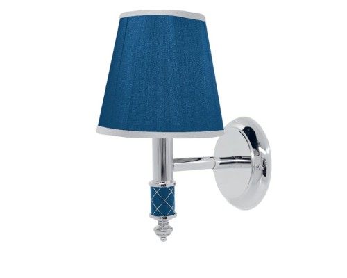 Бра Boheme MURANO CHROME, синее