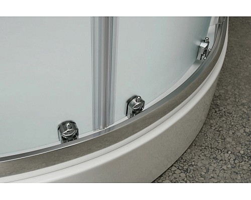 Душевой уголок BelBagno UNO-195-R-2-90-C-Cr 90х90 профиль Хром стекло прозрачное